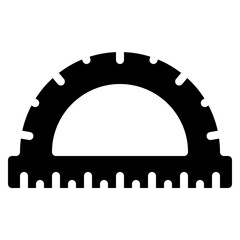 Protractor Ruler Icon