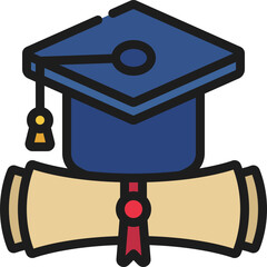 Graduate Diploma Icon