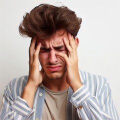 Fototapeta premium man with headache