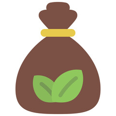 Eco Money Bag Icon
