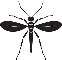 Intricate Insect Logo Stylish Stick Insect Art