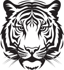 Regal Jungle Guardian Symbol Elegant Tiger Majesty Crest