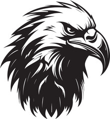 Regal Sky Sovereign Insignia Monochromatic Vulture King Badge