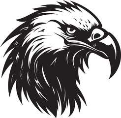 Black Vector Feathered Majesty Graceful Vultures Flight Crest