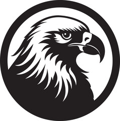 Elegant Vultures Vigilant Stare Badge Silent Vultures Solitary Roost