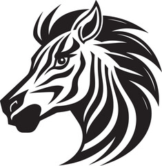 Prowling Zebras Striped Majesty Stealthy Striped Safari Icon