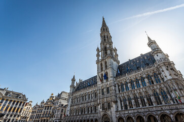 Fototapeta na wymiar Grand Place in Bruxelles, Belgium