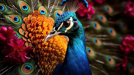 Captivating Peacock