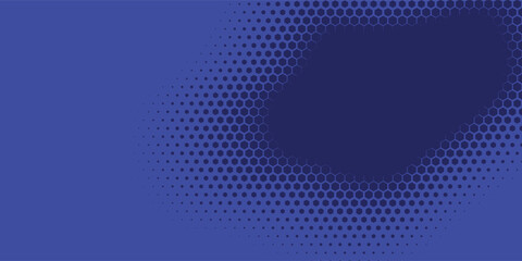 Geometric abstract Hexagon Two Color Background