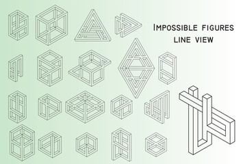 Impossible figures