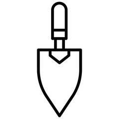 Outline Trowel icon
