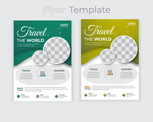 Travel Vacation Holiday Flyer Template