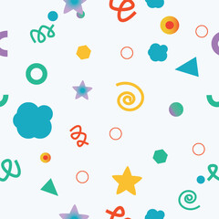 geometric seamless pattern