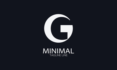 letter icon G vector