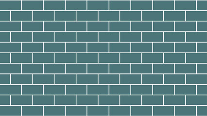 Dark blue brick wall as background