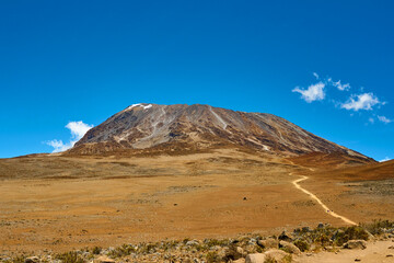 view of the foothills of kilimanjaro