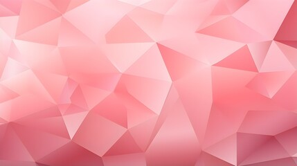 Abstract Background of triangular Patterns in blush Colors. Low Poly Wallpaper