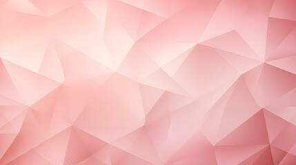 Fototapeta premium Abstract Background of triangular Patterns in blush Colors. Low Poly Wallpaper