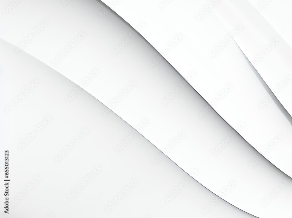 Poster soft and smooth white curvy background design.