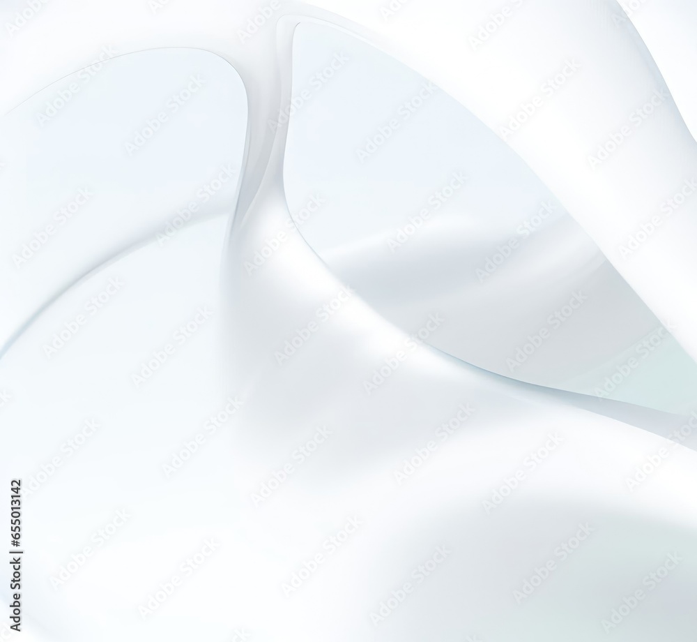 Poster soft and smooth white curvy background design.