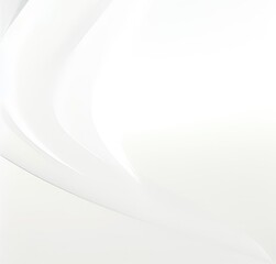 Obraz premium Soft and smooth white curvy background design.