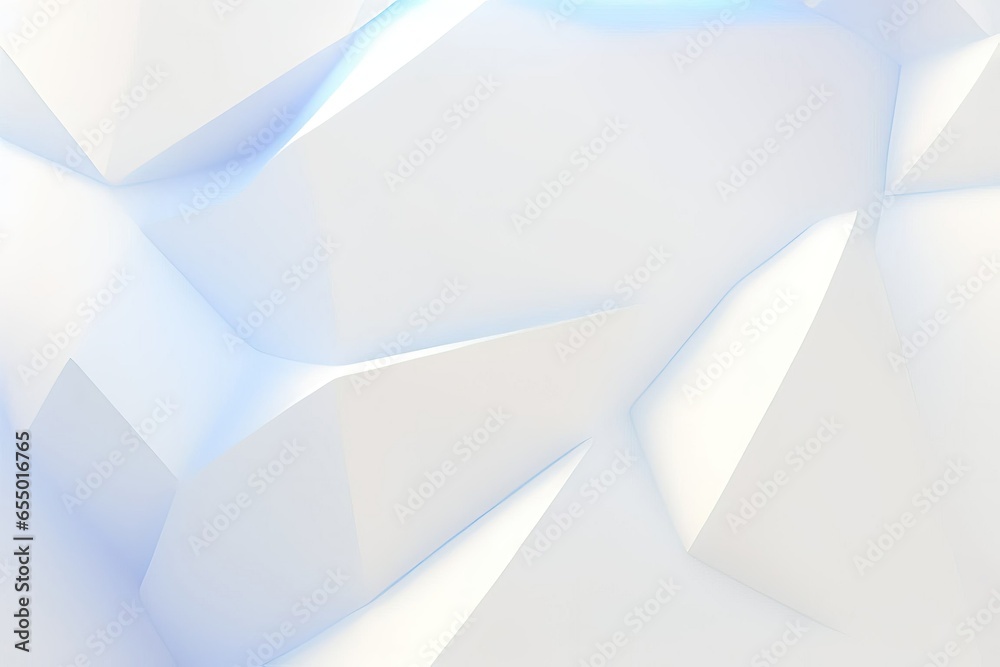 Poster Abstract 3d rendering white color futuristic background.