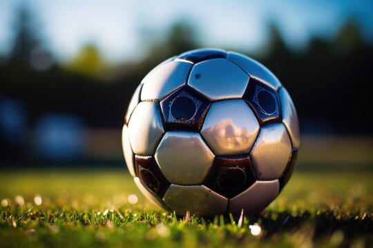 The Beauty of the Game: Up Close with a Soccer Ball