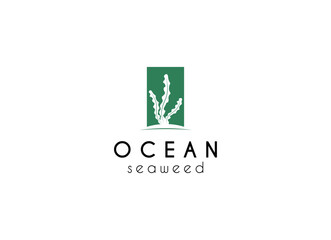 modern and minimalis Seaweed logo design inspiration