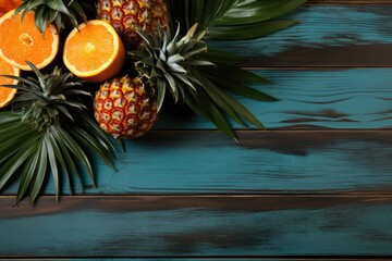 Carribean themed background stock photo
