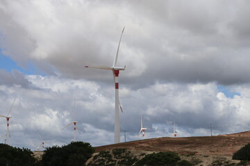 Torres de Energia Eólica - Ceará Brazil