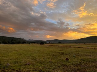 Sunset in the Davis Mountains of Texas