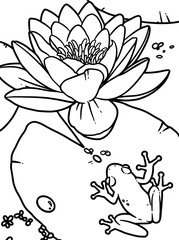 flower coloring pictures	