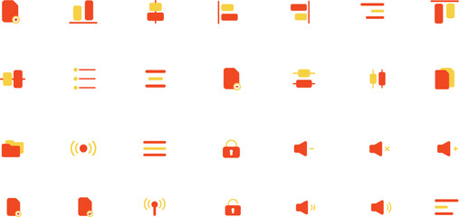 Graphic resources iconset collection