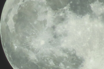 a Full moon on the dark night