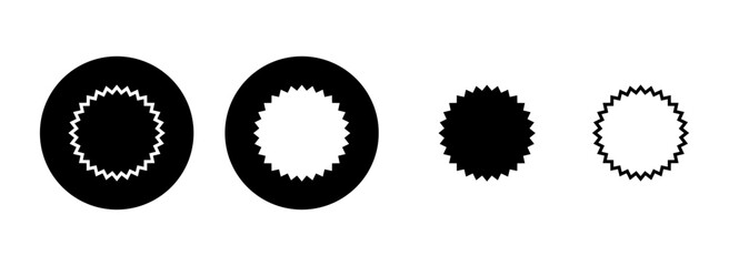 Badge icon set illustration. Awards icon vector. Achieve sign and symbols