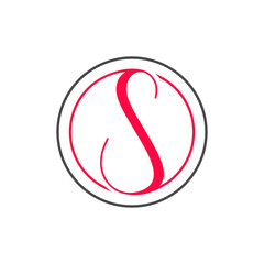 Letter S logo icon design template elements