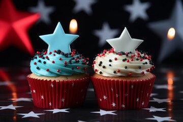 おいしいカップケーキ,Generative AI AI画像