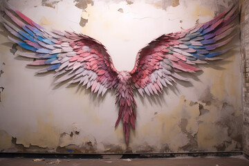 Pastel Graffiti Wings
