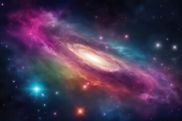 Technicolor galactic view
