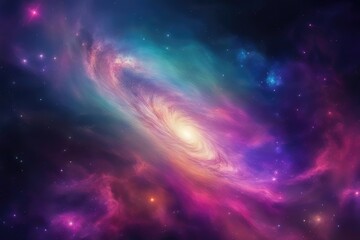 Naklejka premium Lively stellar panorama