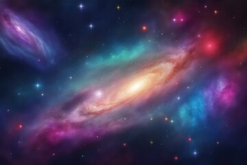 Multihued interstellar canvas