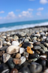 stones on the beach