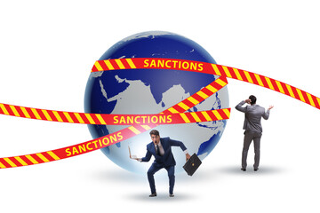 Concept of global political and economic sanctions