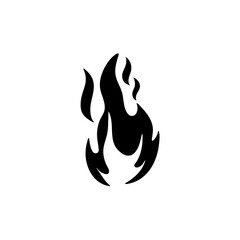 Bonfire flames fireballs burning candle torch blazing fire cartoon 