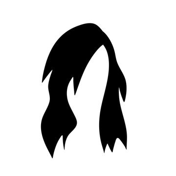 recommend clip art: women hairstyles vector