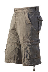 Bermudas pants  isolated on white with clipping path