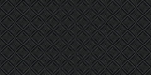 Abstract black geometric background pattern design