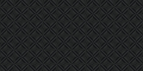 Abstract black geometric background pattern design