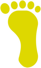 足跡アイコンイラスト