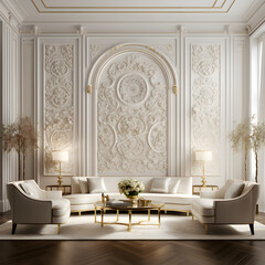 Luxury house interior design
